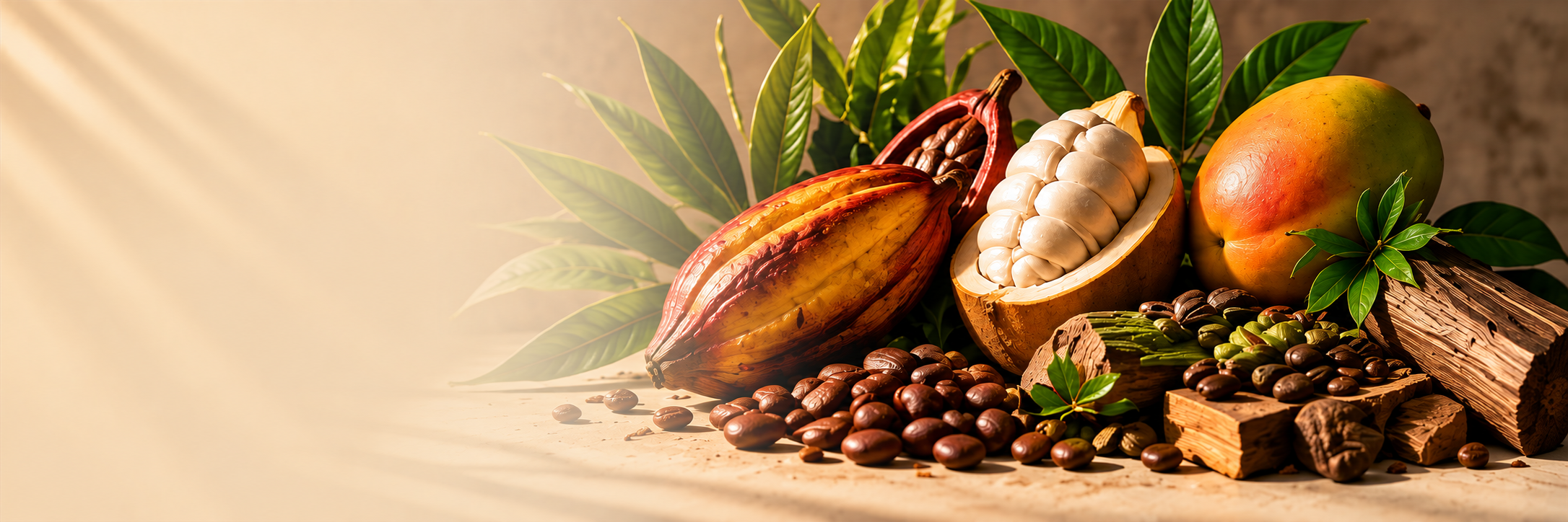 Ingredientes brasileiros da Divina Bahia